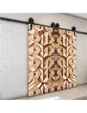 Holzschiebetür Barn-Line - Holzkunst  Model 4023-3