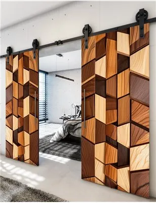 Holzschiebetür Barn-Line - Holzkunst Model 4060