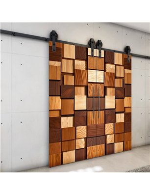 Holzschiebetür Barn-Line - Holzkunst  Model 4061-3