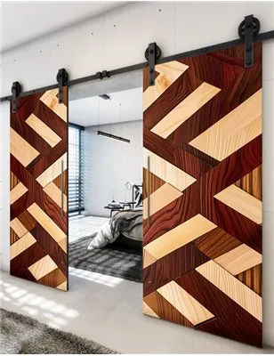 Holzschiebetür Barn-Line - Holzkunst Model 4069