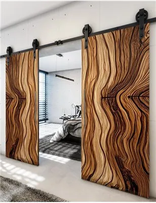 Holzschiebetür Barn-Line - Holzkunst Model 4093