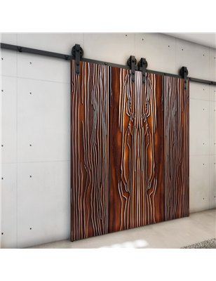 Holzschiebetür Barn-Line - Holzkunst  Model 4099-3