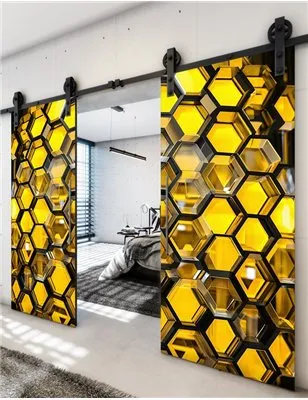 Holzschiebetür Barn-Line - Geometrie Model 4024