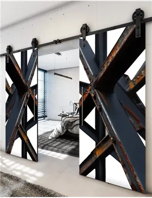 Holzschiebetür Barn-Line - Industrie Model 4021