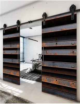 Holzschiebetür Barn-Line - Industrie Model 4027