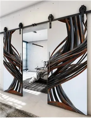 Holzschiebetür Barn-Line - Industrie Model 4031