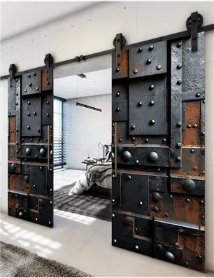 Holzschiebetür Barn-Line - Industrie Model 4047