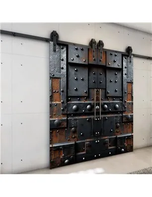 Holzschiebetür Barn-Line - Industrie Model 4047-3