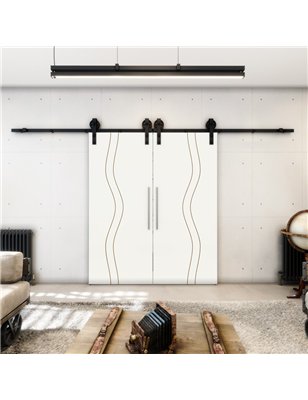 Holzschiebetür Barn-Line - Design-Linien  Model 4066-2