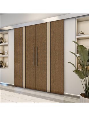 Holzschiebetür Eco-Line - Holz-Mix  Model 4030-2