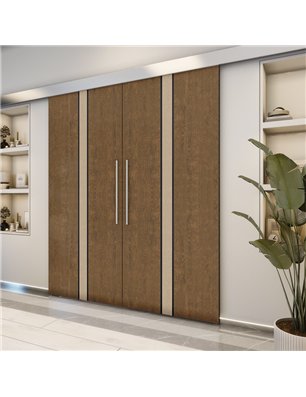 Holzschiebetür Eco-Line - Holz-Mix  Model 4030-2