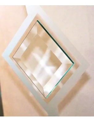 Glastüren - Ganzglastür METZ mit Facettensteinen