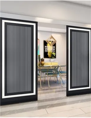 Holzschiebetür Eco-Line - Hell - Dunkel-Mix Model 4041