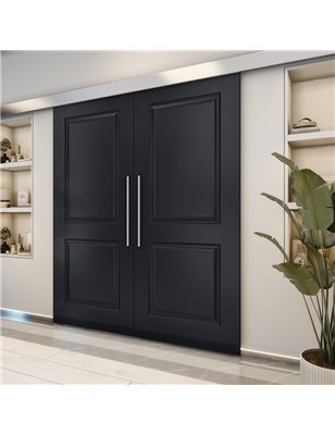 Holzschiebetür Eco-Line - Schwarz  Model 4023-2