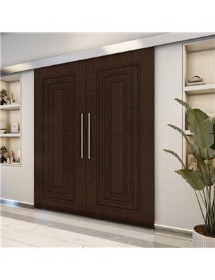 Holzschiebetür Eco-Line - Wenge  Model 4002-2