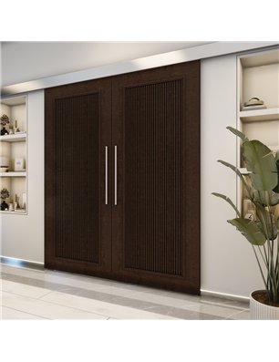 Holzschiebetür Eco-Line - Wenge  Model 4005-2