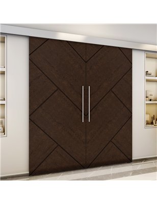 Holzschiebetür Eco-Line - Wenge  Model 4026-3