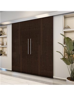 Holzschiebetür Eco-Line - Wenge  Model 4040-2