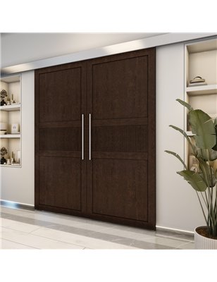 Holzschiebetür Eco-Line - Wenge  Model 4042-2