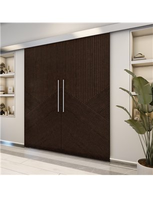 Holzschiebetür Eco-Line - Wenge  Model 4044-2