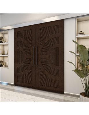 Holzschiebetür Eco-Line - Wenge  Model 4051-2