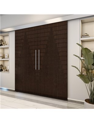 Holzschiebetür Eco-Line - Wenge  Model 4053-2