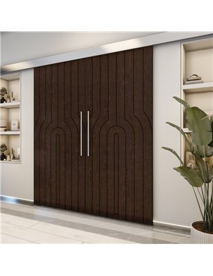 Holzschiebetür Eco-Line - Wenge  Model 4056-2