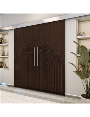 Holzschiebetür Eco-Line - Wenge  Model 4057-2