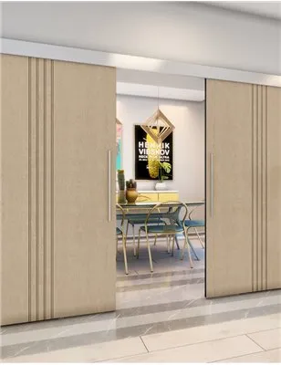 Holzschiebetür Eco-Line - Eiche Model 4028