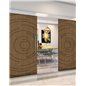 Holzschiebetür Eco-Line - Nussbaum Model 4046 Holzschiebetür Eco-Line - Nussbaum Model 4046