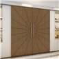 Holzschiebetür Eco-Line - Nussbaum Model 4074 Holzschiebetür Eco-Line - Nussbaum Model 4074