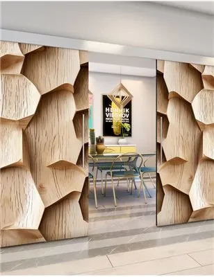 Holzschiebetür Eco-Line - Holzkunst Model 4002