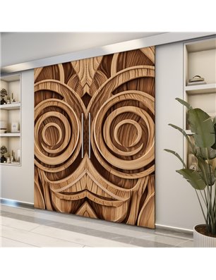 Holzschiebetür Eco-Line - Holzkunst  Model 4004-2