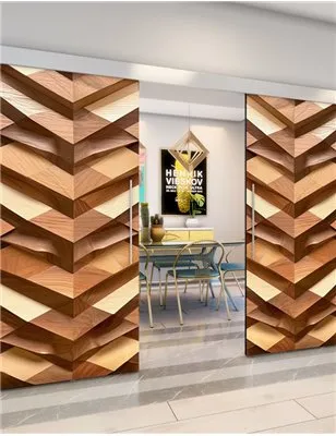 Holzschiebetür Eco-Line - Holzkunst Model 4010