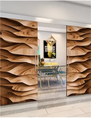 Holzschiebetür Eco-Line - Holzkunst Model 4011