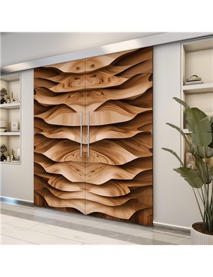 Holzschiebetür Eco-Line - Holzkunst  Model 4011-2