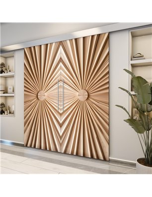 Holzschiebetür Eco-Line - Holzkunst  Model 4012-2