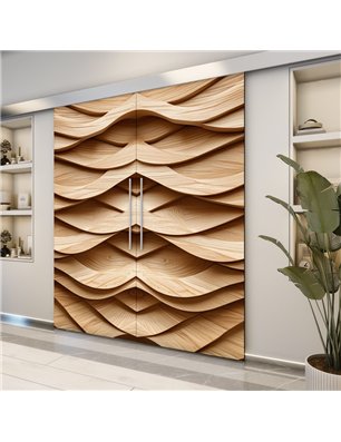 Holzschiebetür Eco-Line - Holzkunst  Model 4014-2