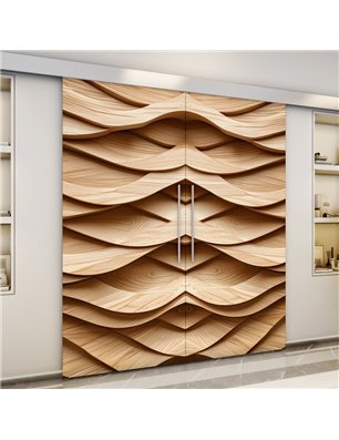 Holzschiebetür Eco-Line - Holzkunst  Model 4014-3