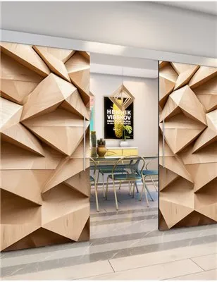 Holzschiebetür Eco-Line - Holzkunst Model 4015