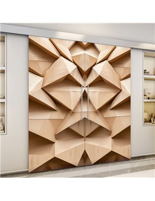 Holzschiebetür Eco-Line - Holzkunst  Model 4015-3