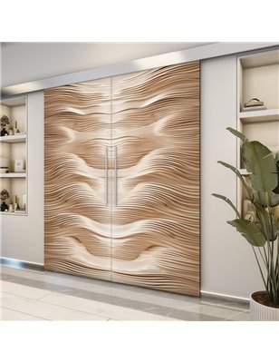 Holzschiebetür Eco-Line - Holzkunst  Model 4016-2