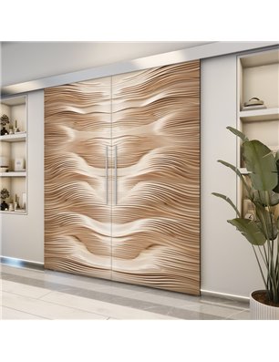 Holzschiebetür Eco-Line - Holzkunst  Model 4016-2