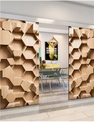 Holzschiebetür Eco-Line - Holzkunst Model 4017