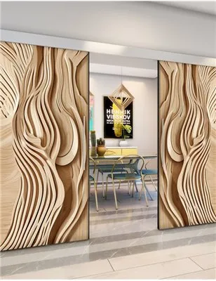 Holzschiebetür Eco-Line - Holzkunst Model 4018