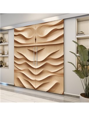 Holzschiebetür Eco-Line - Holzkunst  Model 4021-2