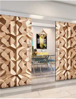 Holzschiebetür Eco-Line - Holzkunst Model 4023