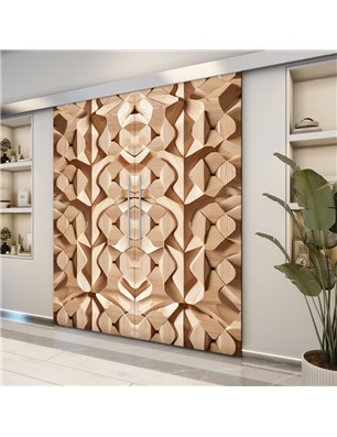 Holzschiebetür Eco-Line - Holzkunst  Model 4023-2