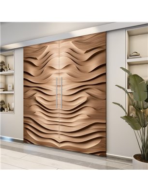 Holzschiebetür Eco-Line - Holzkunst  Model 4024-2