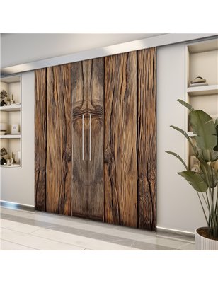 Holzschiebetür Eco-Line - Holzkunst  Model 4027-2